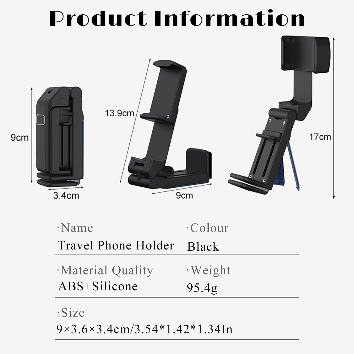 Travel In Comfort: The Ultimate Mobile Phone Holder for Planes, Trains, and Cars