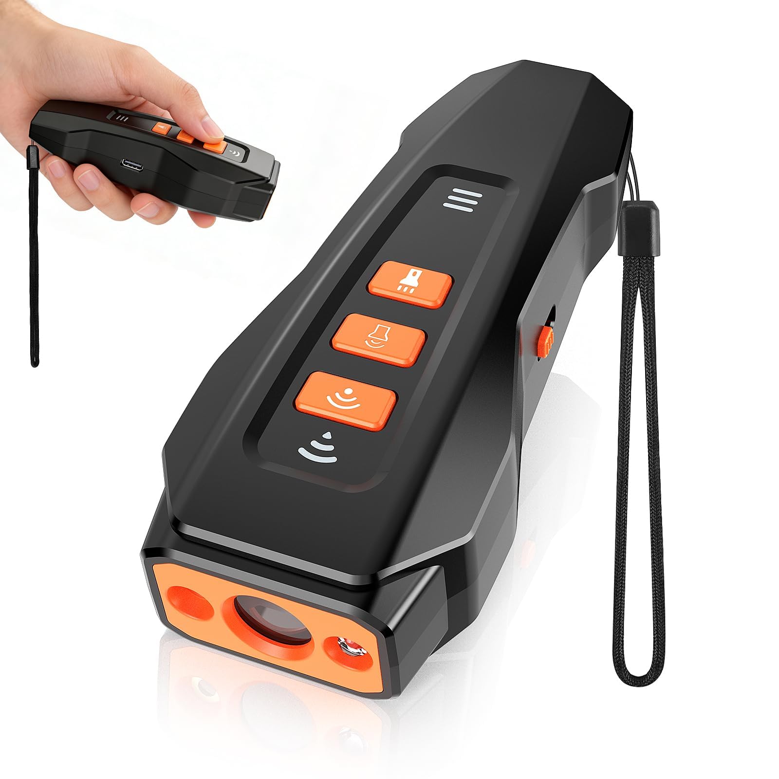 Anti Aboiement Chien Répulsif à Ultrasons Chien, 3 Modes Ultrason Anti Chien Réglable, Portée 10M Portée Avec Lampe De Poche, Adapté Aux Chiens Petits à Grands,Dressage Intérieur & Extérieur
