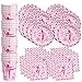 Little Ballerina Birthday Party Supplies Set Plates Napkins Cups Tableware Kit for 16