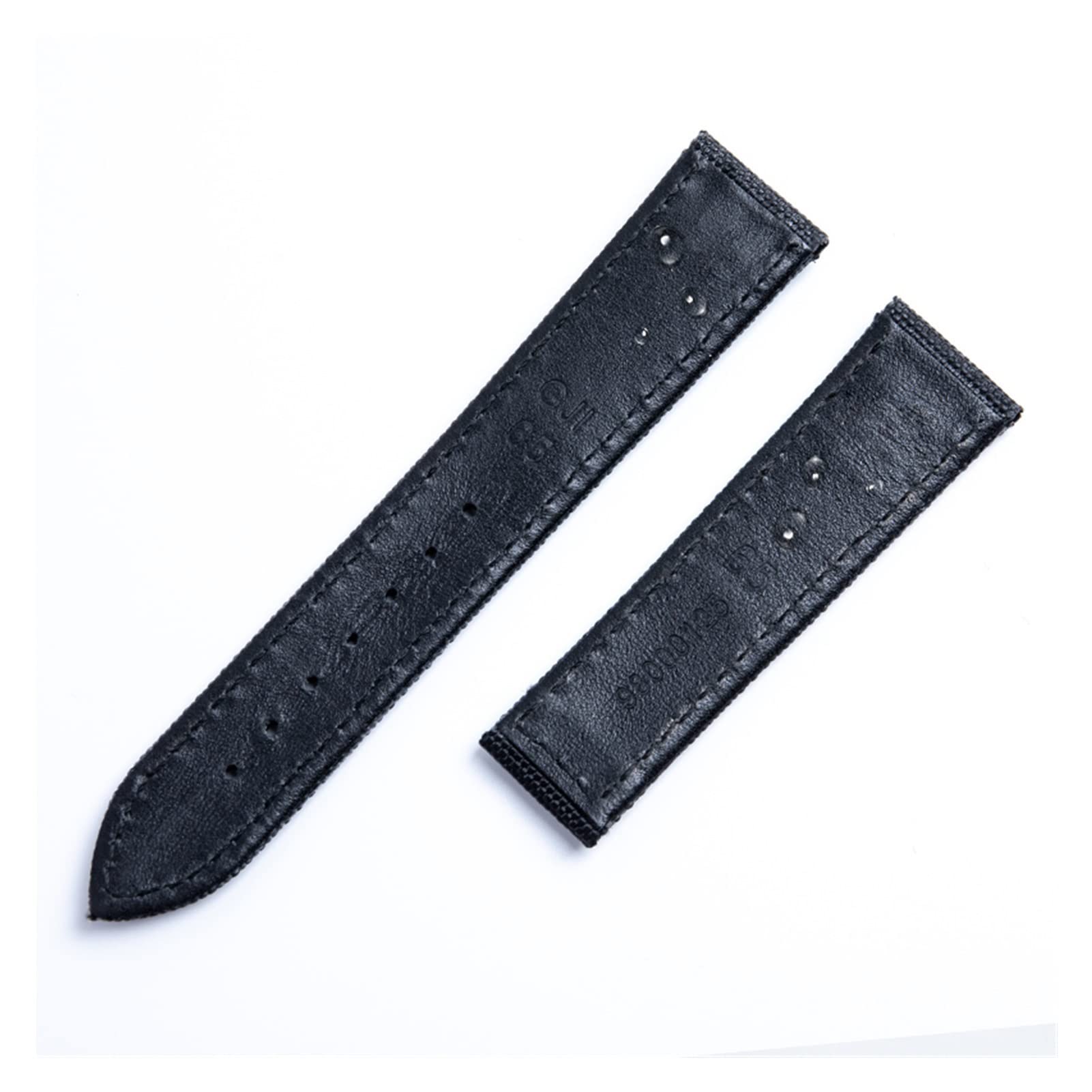 JDIME Cinturino per orologio in nylon da 2 mm, 22 mm, per Omega Seamaster 300 AT150, in pelle di tessuto, Aqua Terra 150, WatchBand