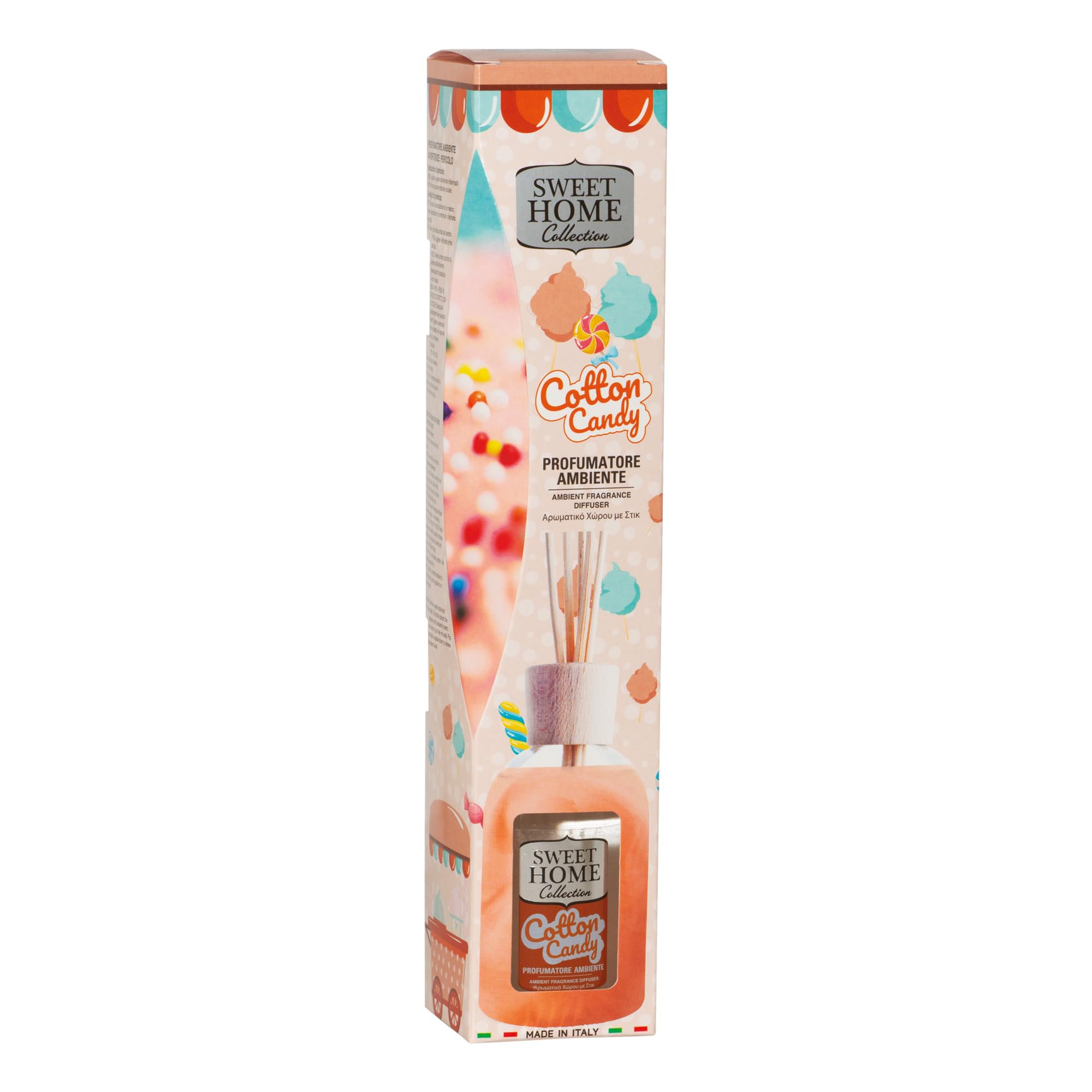 SUAREZSweet Home Ambient Fragrance 100ml Sweet Cotton Candy Reed Diffuser