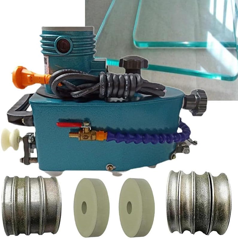 Electric Glass Edging Machine 800W - Portable Small Edger for Marble Stone Tile