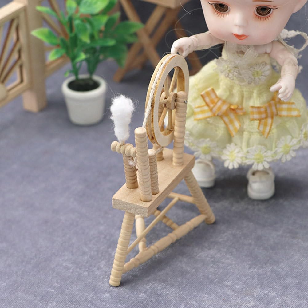 iLAND Mobilier de maison de poupée miniature victorien avec accessoires