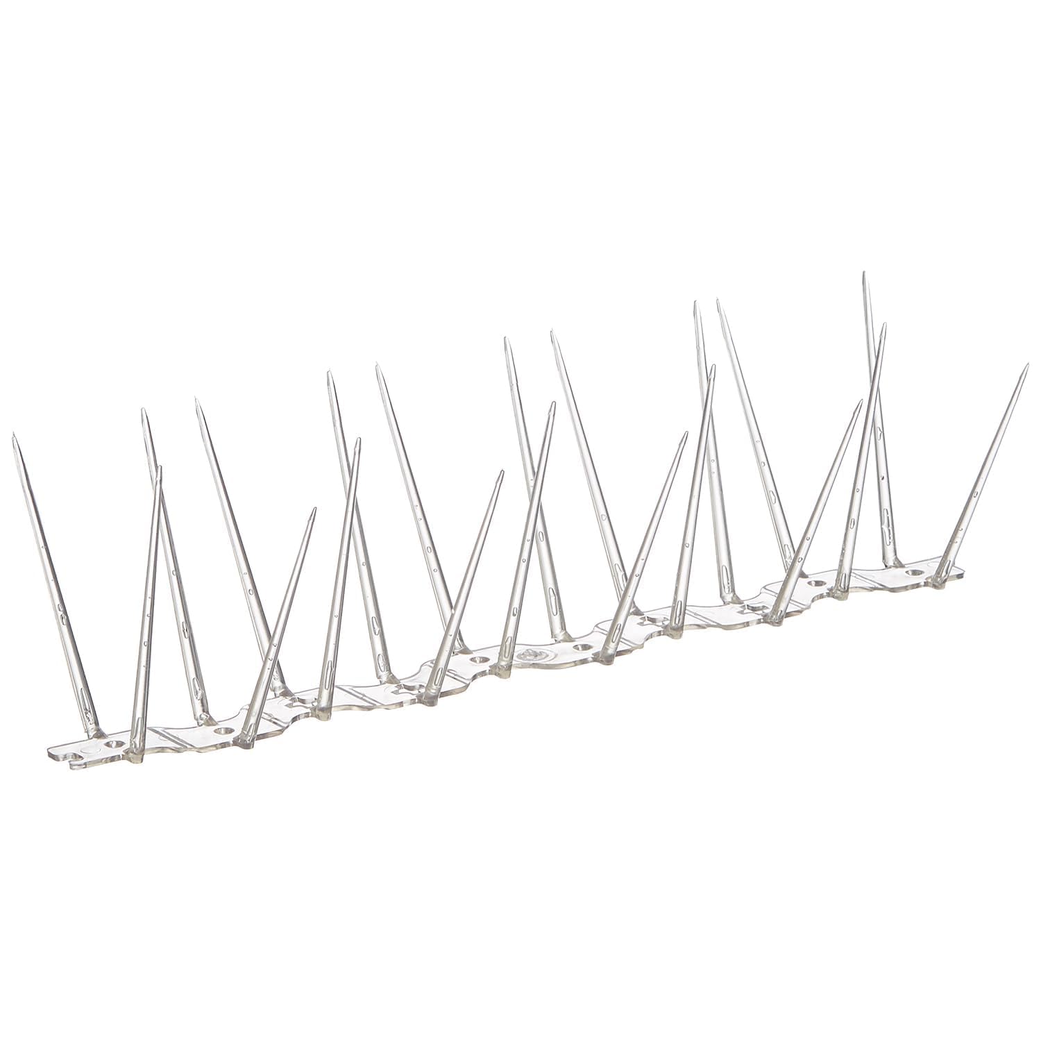 (Pack of 80) Bird and Pigeon Spikes, Pigeon Control Spikes Anti Bird Plastic Spikes for AC Balcony Railing Window Home Protection from Pigeon Dog Monkey Crow Kabootar Transparent (80, Transparent)-image-30