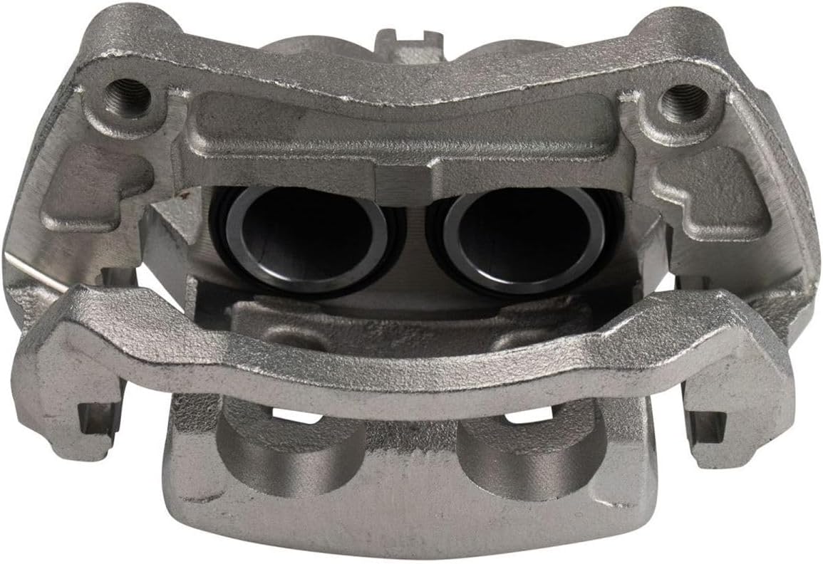 Disc Brake Caliper Assembly Front Left Driver Side Steel with Mounting Bracket Hardware 2-Piston Quantity for Nissan for Pathfinder 5.6L 2008-2012 19-B3715 CLA47177
