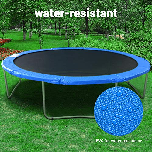 Aw 13Ft Trampoline Spring Cover Replacement Trampoline Safety Pad Trampoline Accessories, Uv-Resistant, Pvc Epe Foam Protection Blue #TOP2