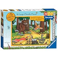 Ravensburger Gruffalo Toys - My First Floor Puzzle - 16 Piece Jigsaw Puzzles for Kids - Educational Toddler Toys Age 24 Months and Up (2 Years Old)