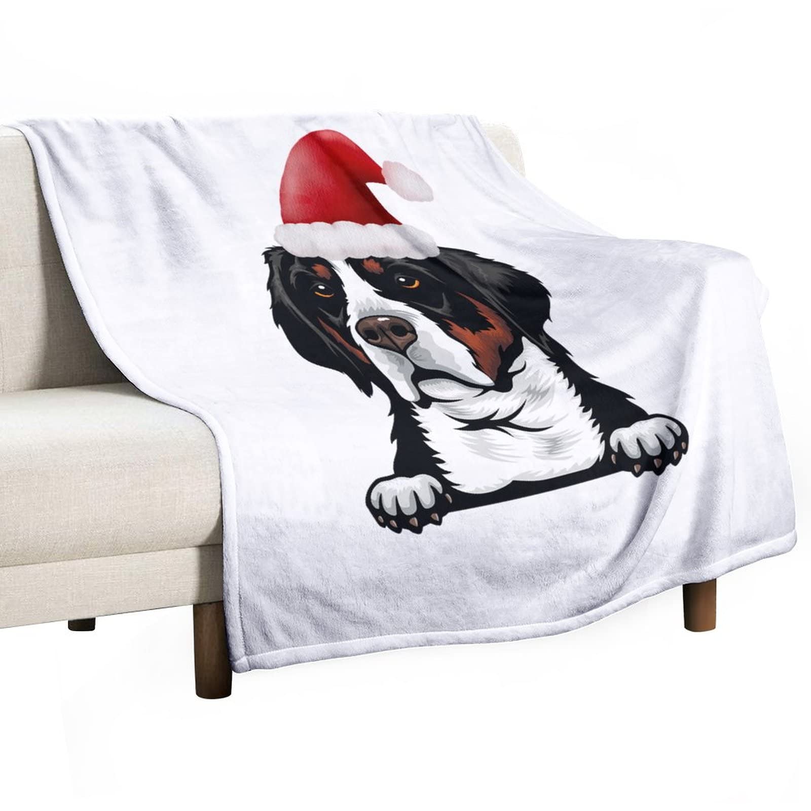 Couverture de canapé Noël en flanelle 3D le cadeau idéal pour gâter vos proches en hiver