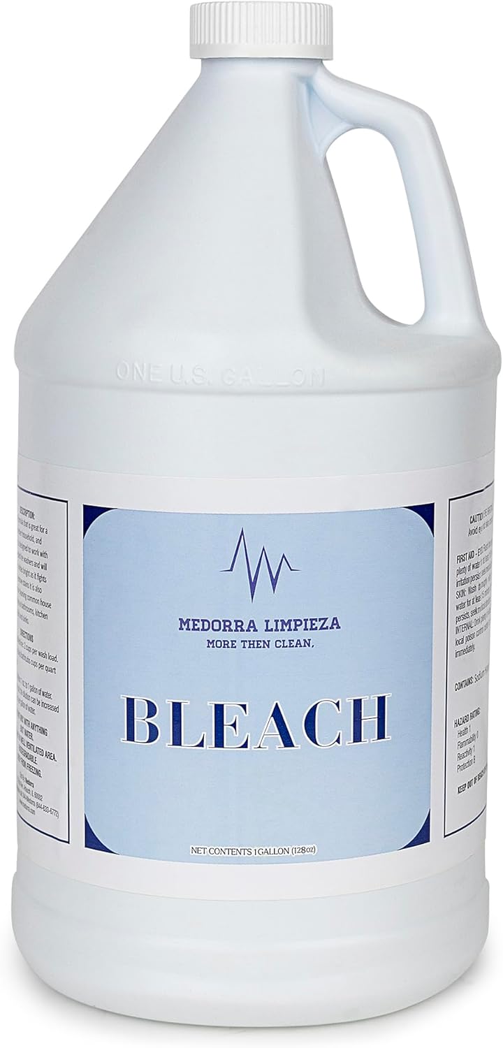 Liquid Bleach, 1 Gallon (6-Pack), Multi-Purpose Cleaner