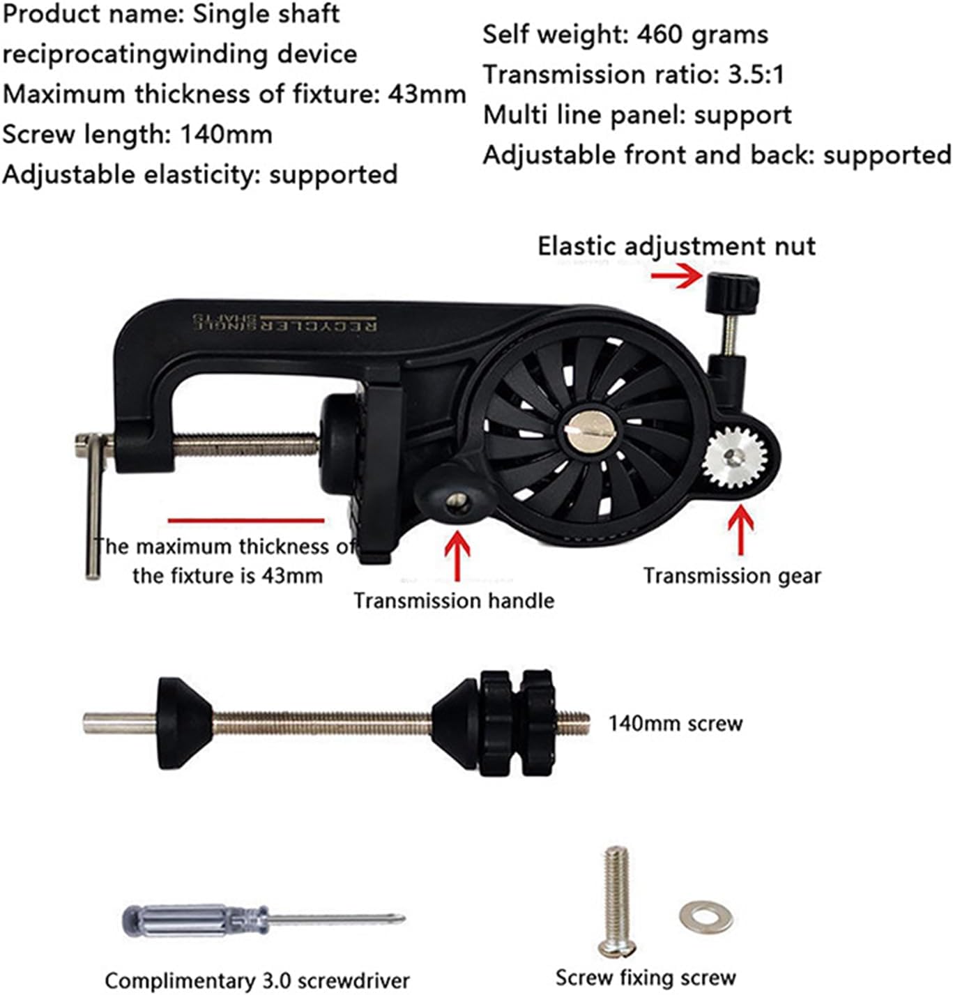 High Speed Fishing Line Spooler for Quick and Efficient Winding Reel Spooler Spooling Tool Fishing Line Winders