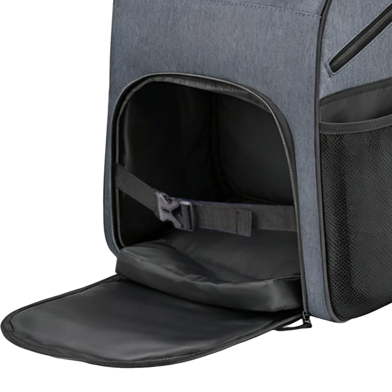 Borsa per palline da bowling, impermeabile, grande capacità con scomparto per scarpe, grigio., Vedere descrizione, Vedi descrizione | Borsa imbottita per giocatori maschili, asciugamani, scarpe, guanti, viaggi e competizioni