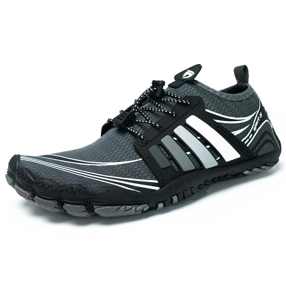 Dannto Hombre Mujer Zapatos de Agua para Hombre Surf Escarpines Playa Natación Respirable Antideslizante Playa Natación Aire Libre Zapatos de Agua para Vela,Kayak,Buceo