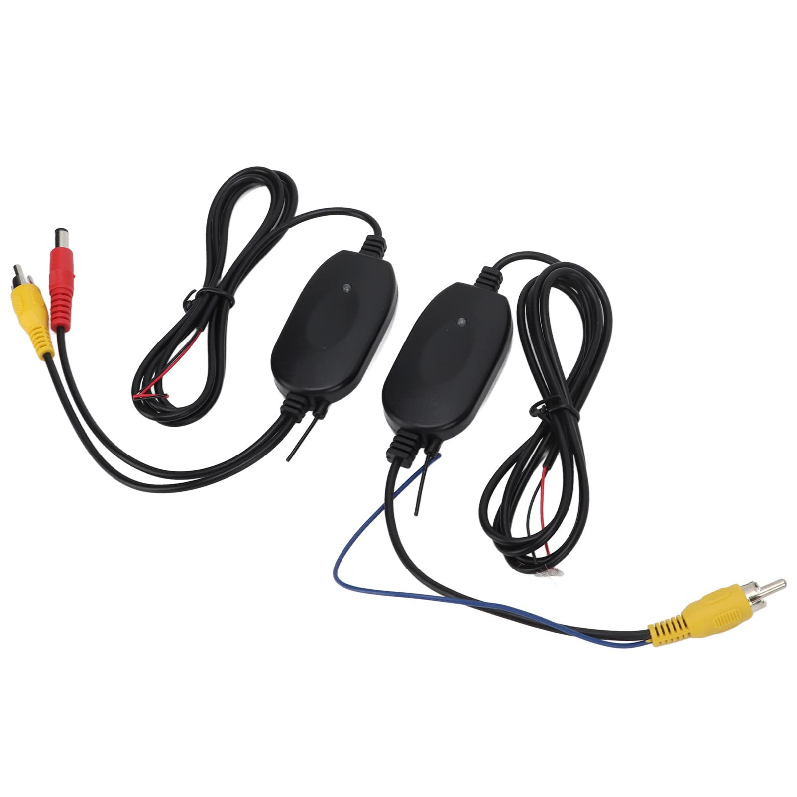 Ejoyous Kit Receptor Transmisor de Vídeo Inalámbrico Resistente Al Agua con Interfaz GPS AVIN para de Cámara de Respaldo Universal para Coche (con Cable DVD)