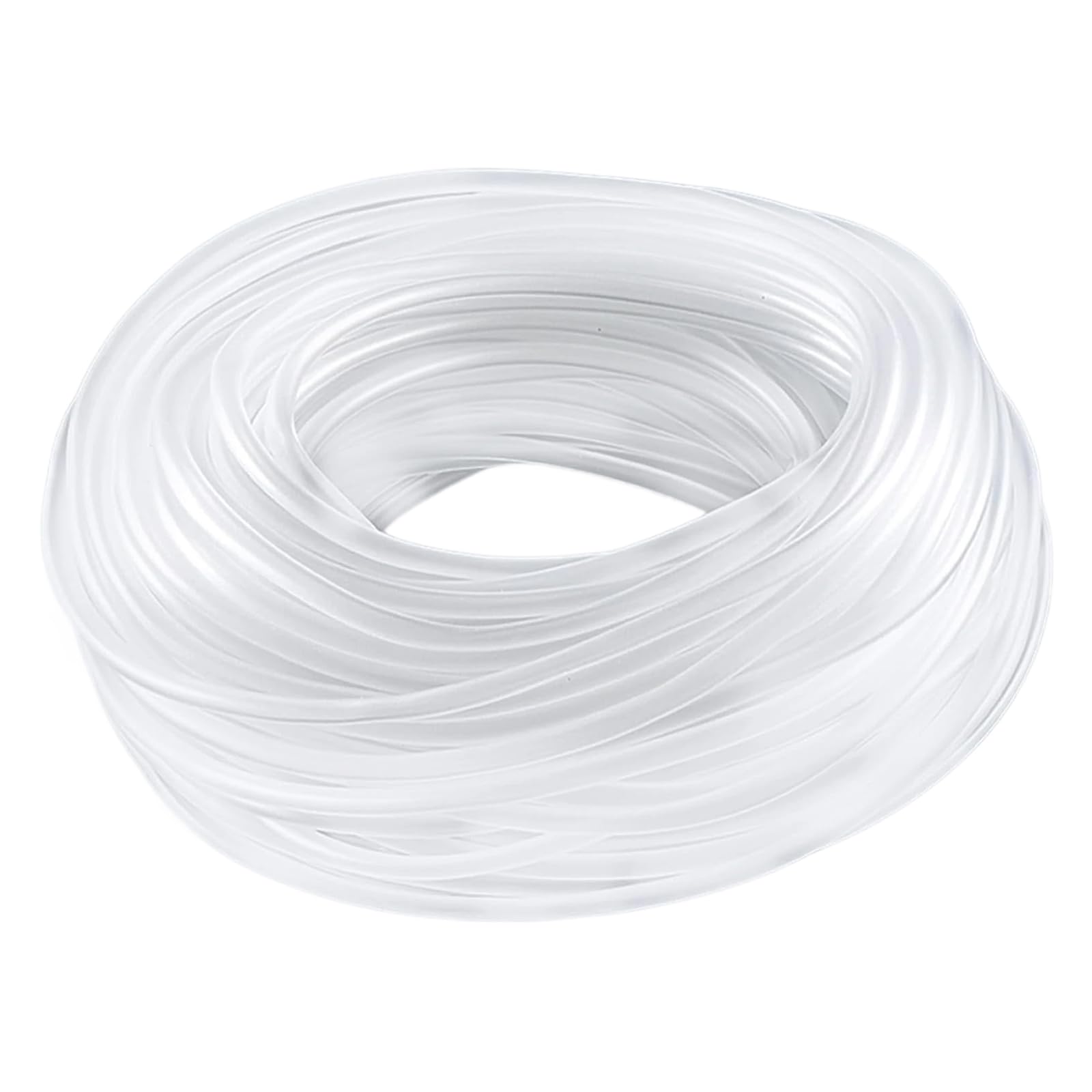 YSDINK Premium Flexible PVC Aquarium Airline Tubing, 4 * 6mm Clear Air Pump Hose, Kink-Resistant Oxygen Line for Fish Tank and Pond Accessories - Ideal for Aquatic Setup and Maintenance (Clear, 10M)