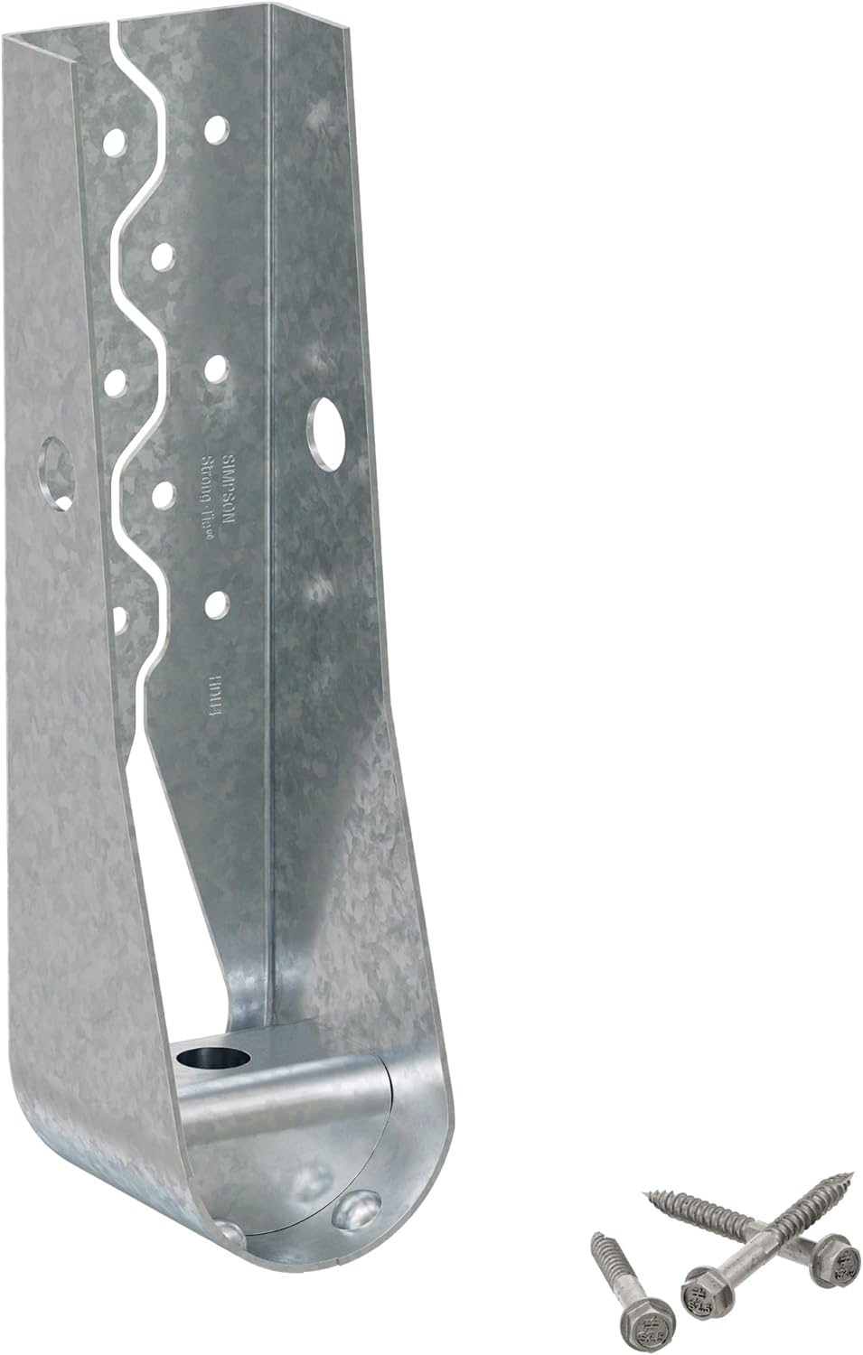 Simpson Strong-Tie HDU4-SDS2.5 HDU 10-15/16 in. Galvanized Predeflected Holdown with Strong-Drive SDS Screws (Pack of 15)