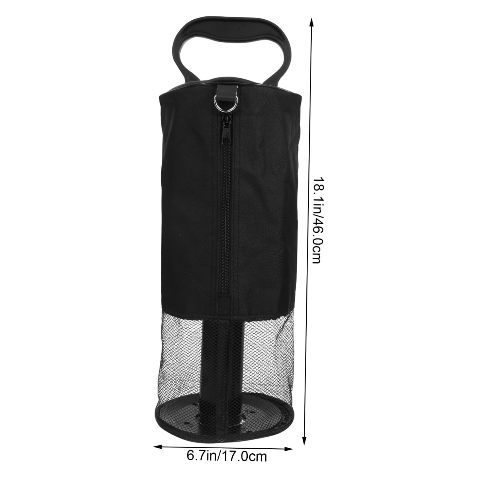 BCOATH Portable Golf Ball Picker Detachable Collector with Zipper Durable Golfs Accessories for Easy Retrieval for Comfortable Play