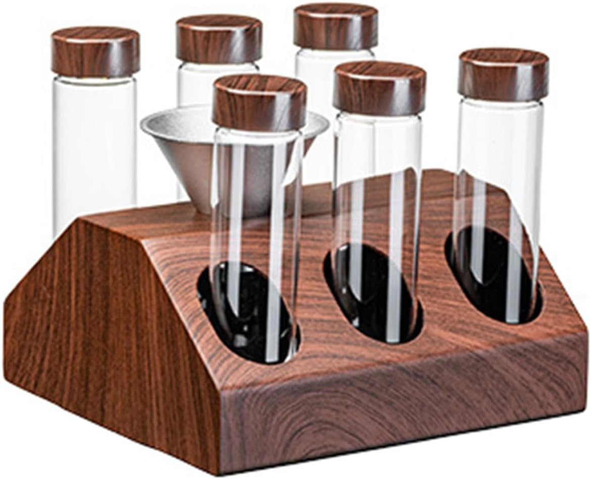 Tubes Glass Organizers Tube Rack Single Dose Container Stand Accessories Dose Bean Container Hoder