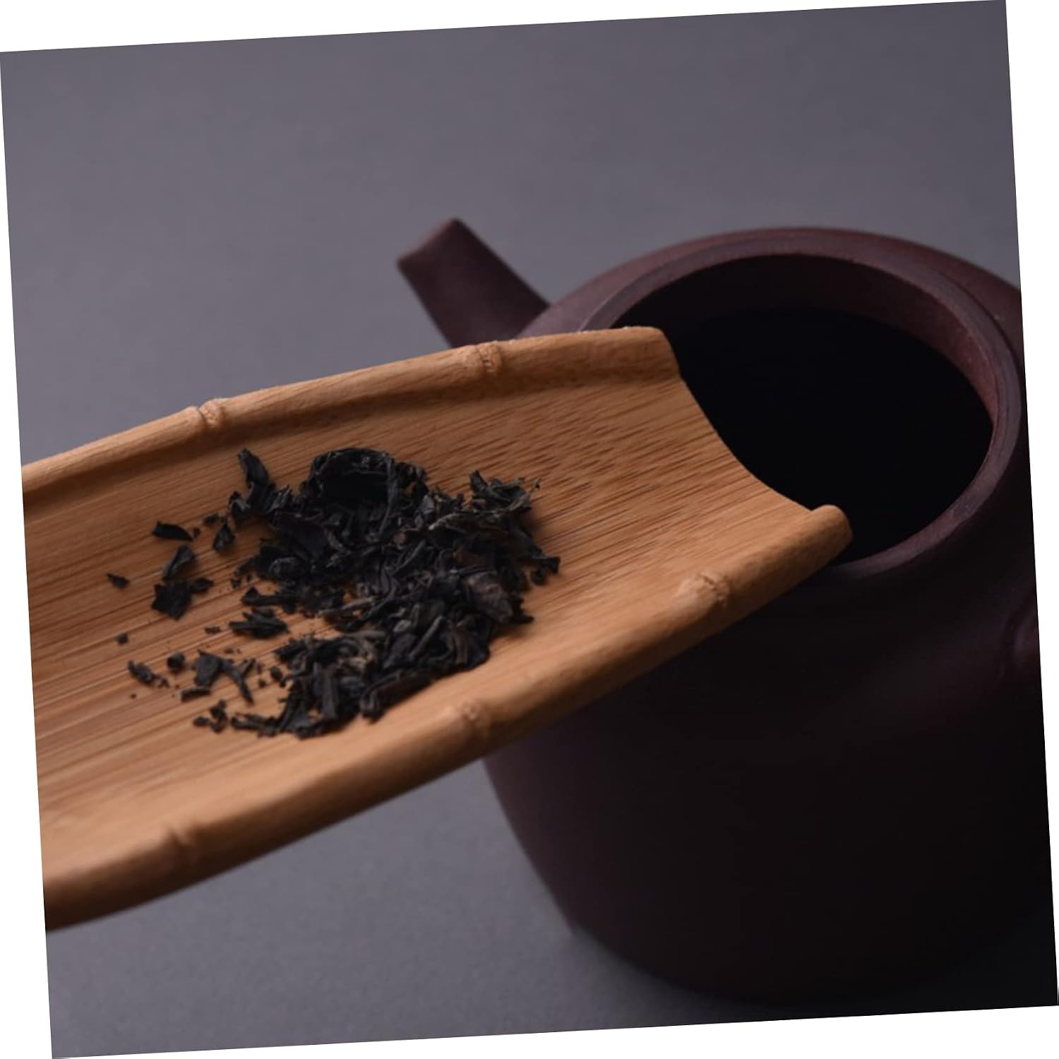 SOLUSTRE 2pcs Tea Scoop Natural Teaspoon for Loose Leaf Tea Flour Nuts Practical Shovel Accessory for Home Office House Restaurant Use