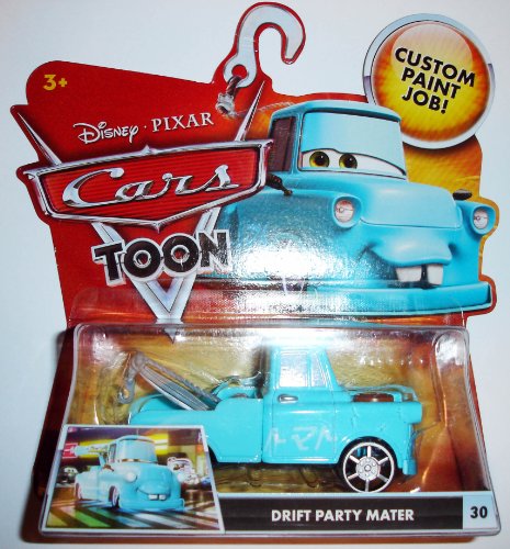 Disney / Pixar CARS TOON 155 Die Cast Car Drift Party Mater