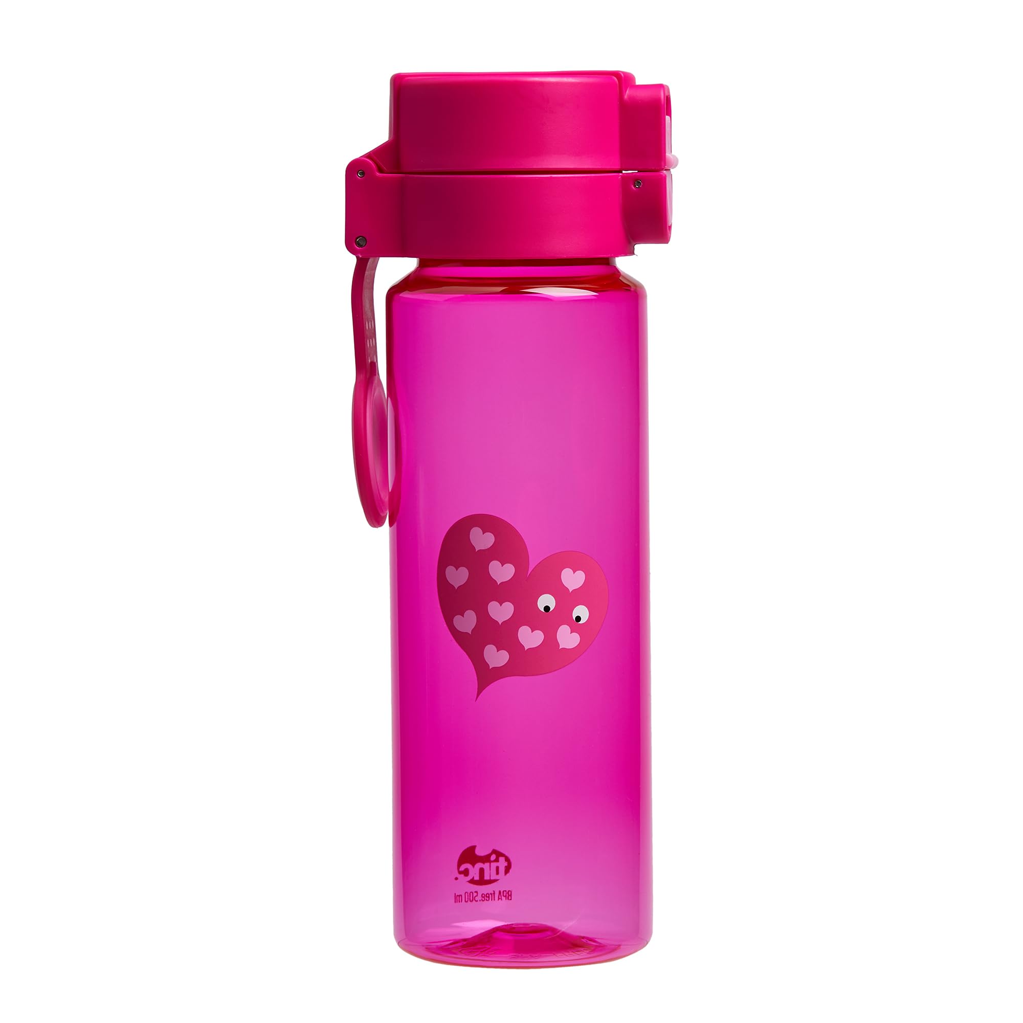 Tinc Kids' Mallo Tribal Character Water Bottle, Pink, 500 ml