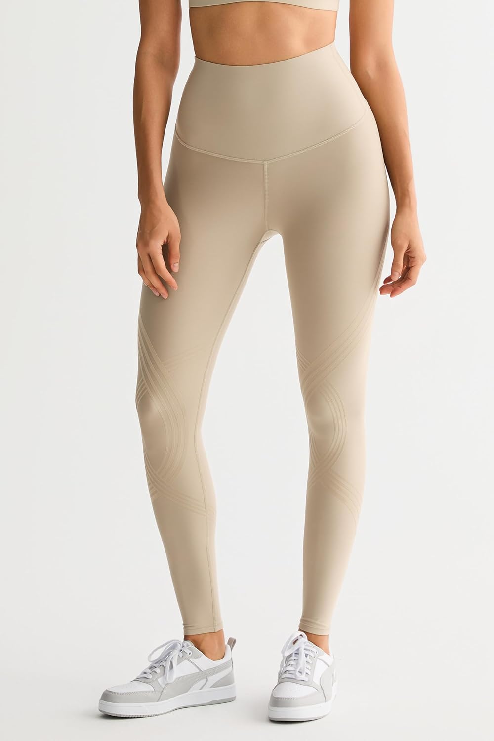 Orolay Compression Leggings for Women Tummy Control High Waisted Leggings for Women Full Length Workout Yoga Pants - Image 3