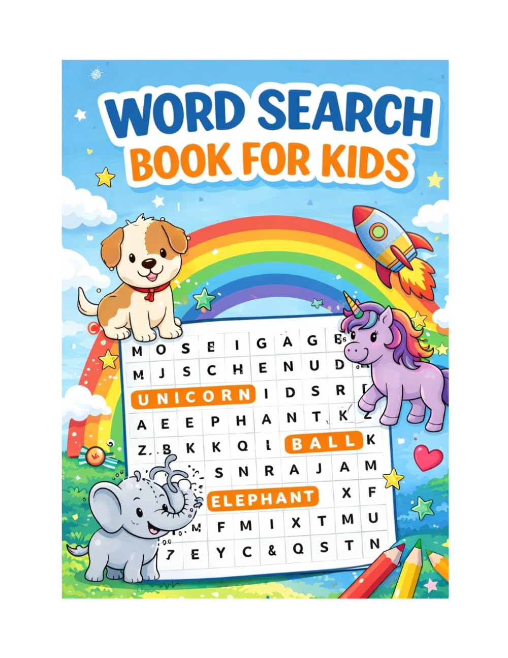 Word Search Book For Kids