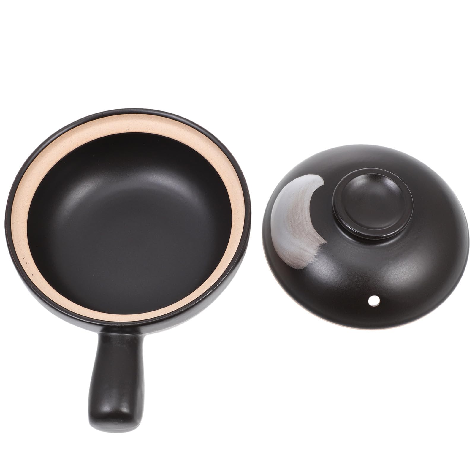 Casseruola Tradizionale Piccola in Ceramica Manico Singolo