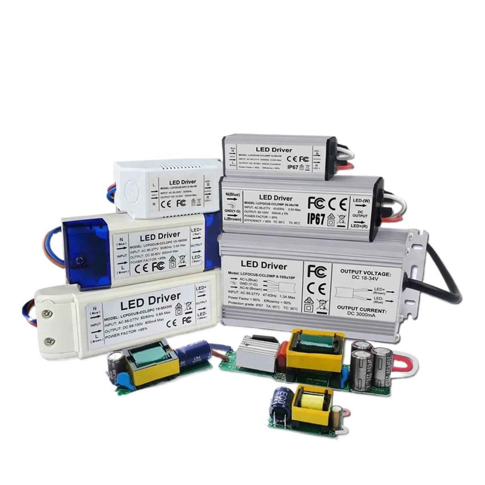 Transformateur LED sans scintillement alimentation 600mA 6-14V