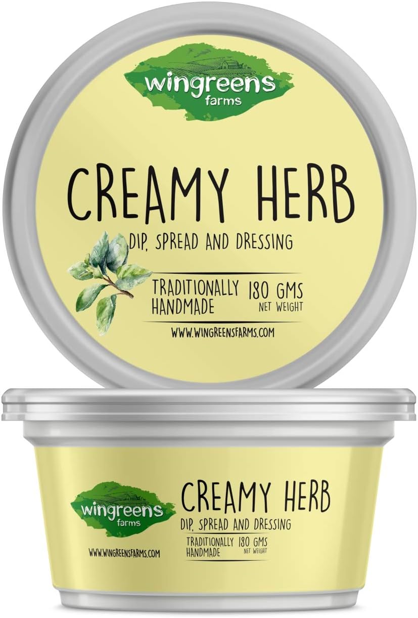Wingreens Farms Creamy Herb Dip, 180g