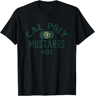 Cal Poly Mustangs 1901 Vintage Officially Licensed T-Shirt