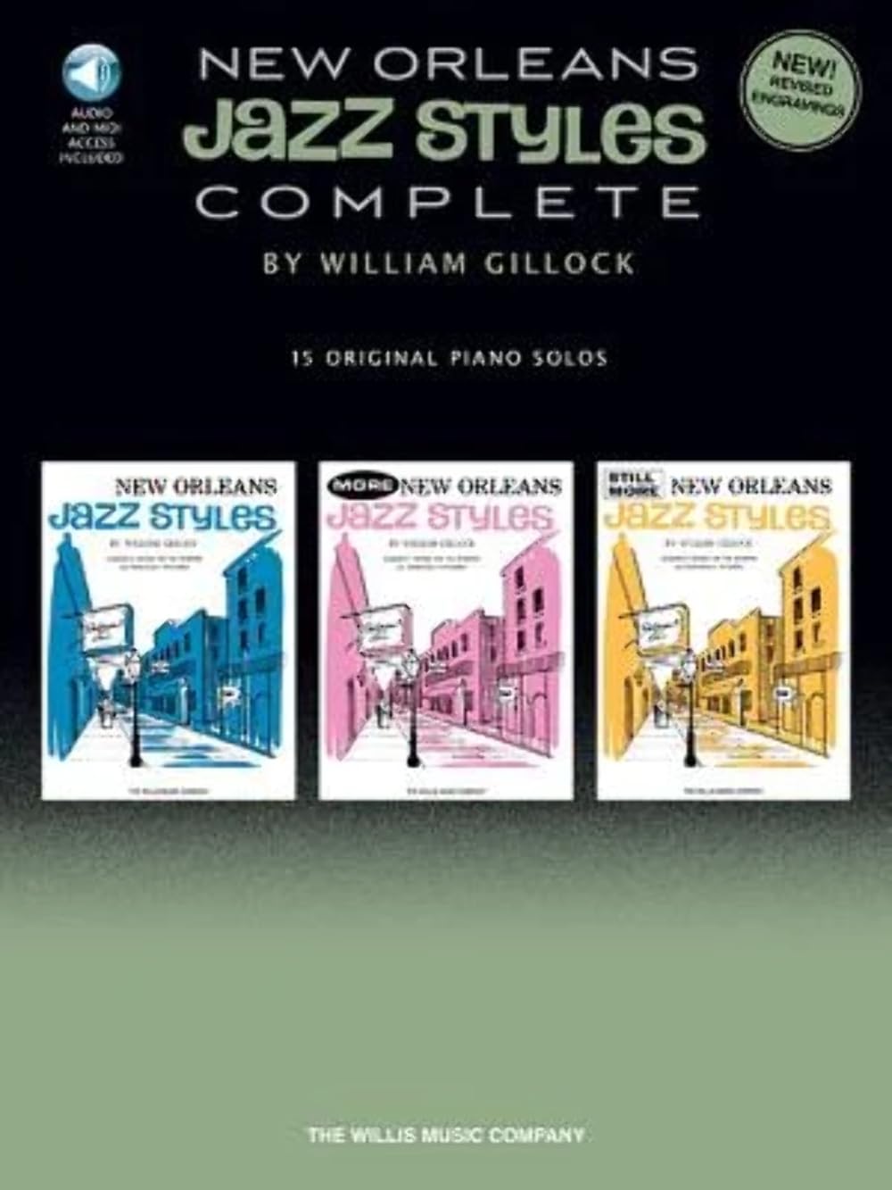 New Orleans Jazz Styles Complete: All 15 Original Piano Solos Included