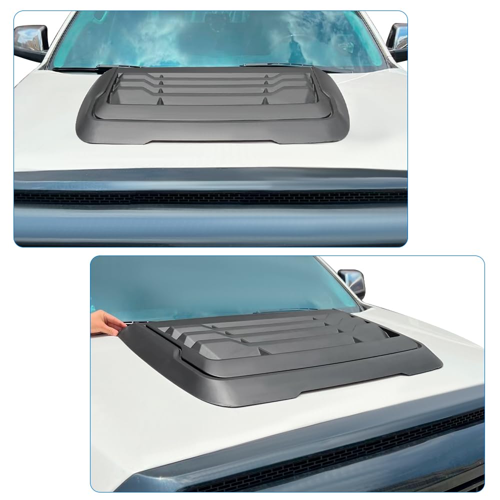 Pala para capó Protector de capó para Ford Ranger Wildtrak Raptor 2015-2022 Limited XL XLT Tremor Platinum T7 T8 MK2 MK3 ABS Paneles de capó