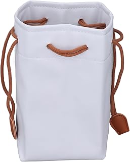 Bolsa para Inserção de Câmera DSLR, Bolsa Acolchoada para Câmera DSLR SLR Portátil à Prova D'água, Organizador de Armazenamento de Impressora de Filme de Câmera Instantânea, para (Branco)