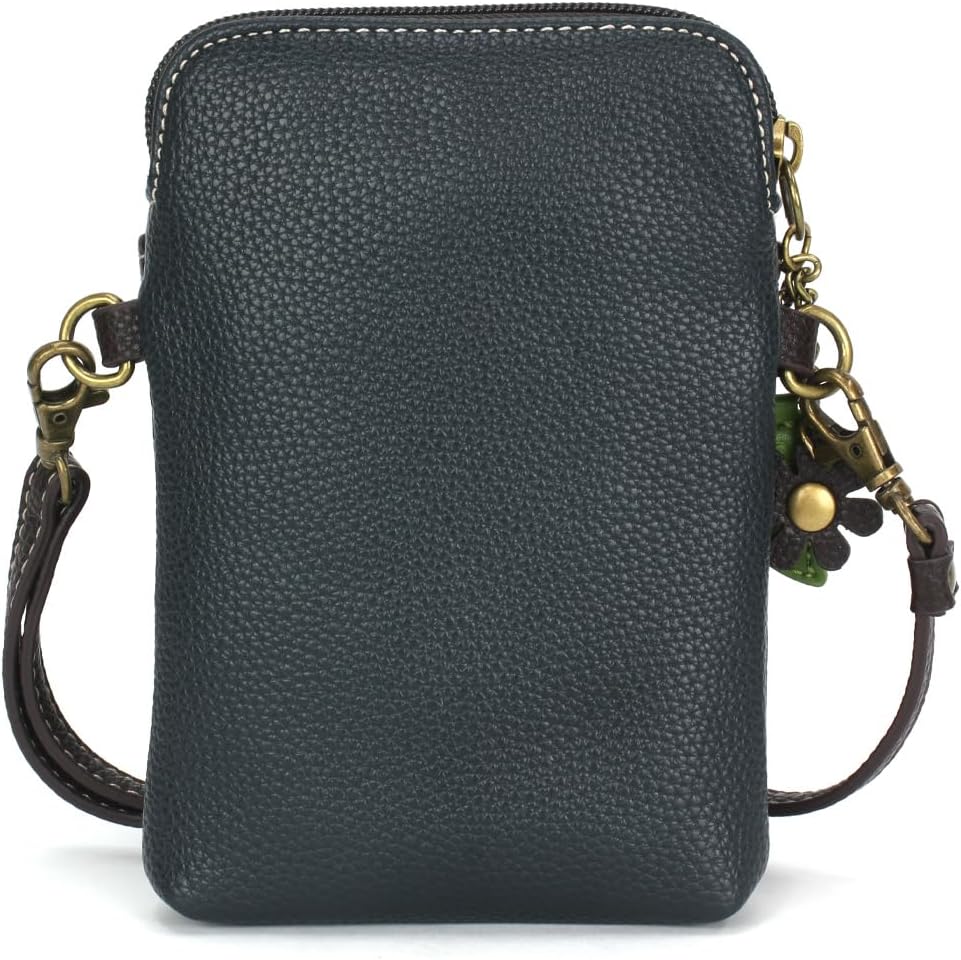 Chala Crossbody Cell Phone Purse-Women Canvas Multicolor Handbag with Adjustable Strap - Image 2