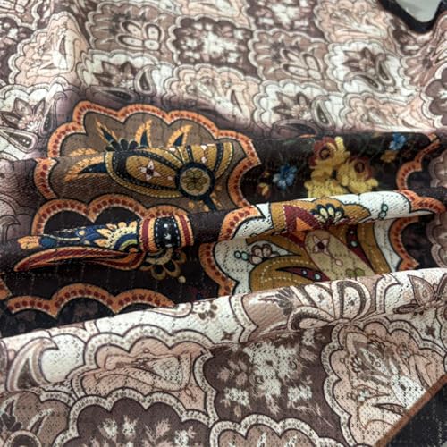 Image of Homerz Premium 'Maharaja Paradise Series' Sofa Cover | Net Fabric Sofa Cover | Washable, Anti-Dust Backed & Wrinkle Resistant Cover (Noor Mahal, 2 pc Armrest, Armrest)