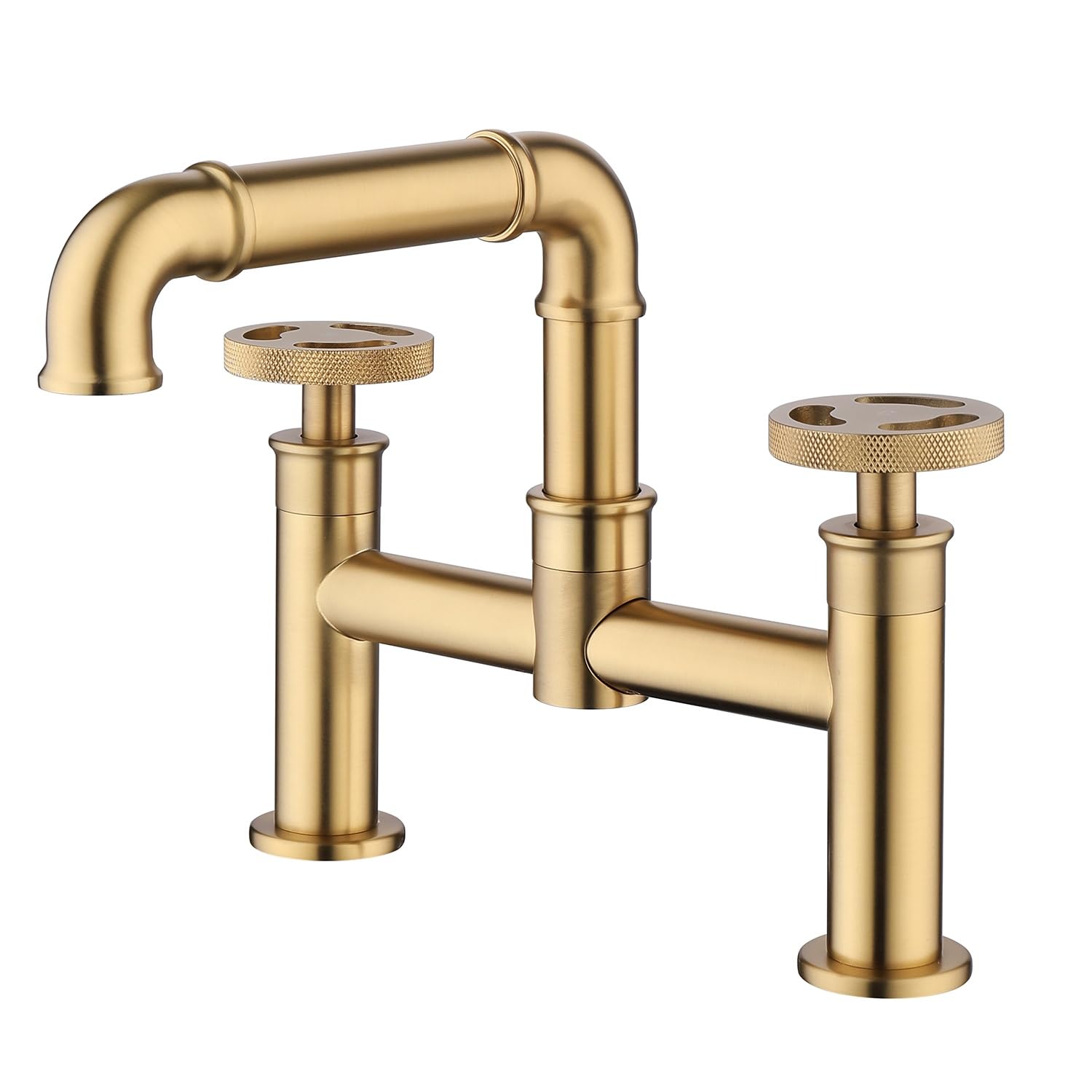 Robinet mitigeur double levier pour rénovation de baignoire