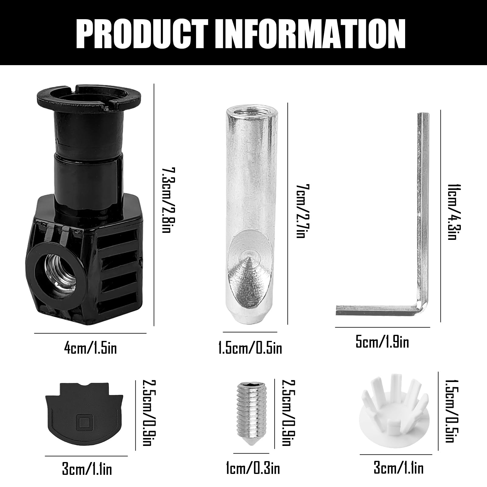 Yooyan Toilet Mounting Set, Intelligent Toilet Seat Mounting Set for Wall-Hanging Toilets, Toilet Connection Set - Image 2