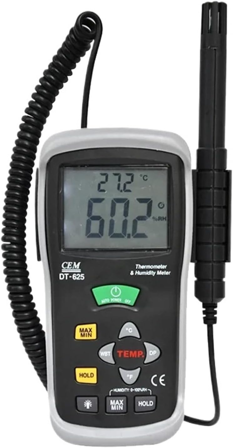 DT-625 Professional Temperature and Humidity Meter Industrial High-Precision Temperature and Humidity Tester Temperature Meter