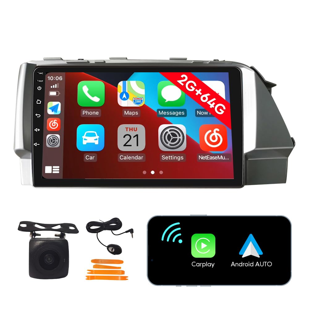 [2G 64G] Android Car Stereo FM Radio Carplay Android Auto 9