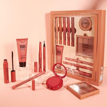 Full Beauty Makeup, Cosmetics Set, Makeup Set, Eye Shadow Palette, Lipstick, Makeup Palette, Long Lasting, Beginners, Popular, Christmas Gift, New Year, Birthday, Celebration Gift, Makeup Set 11