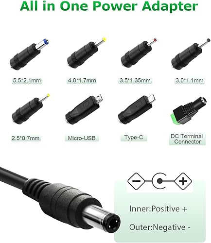 Miniatura 3 de Adaptador de fuente de alimentación de 15 V 1 A, cargador de 15 W, CACC, 100 V-240 V a CC, 15 voltios, 1 amperio, 1000 mA, 800 mA, 500 mA, 100 mA,