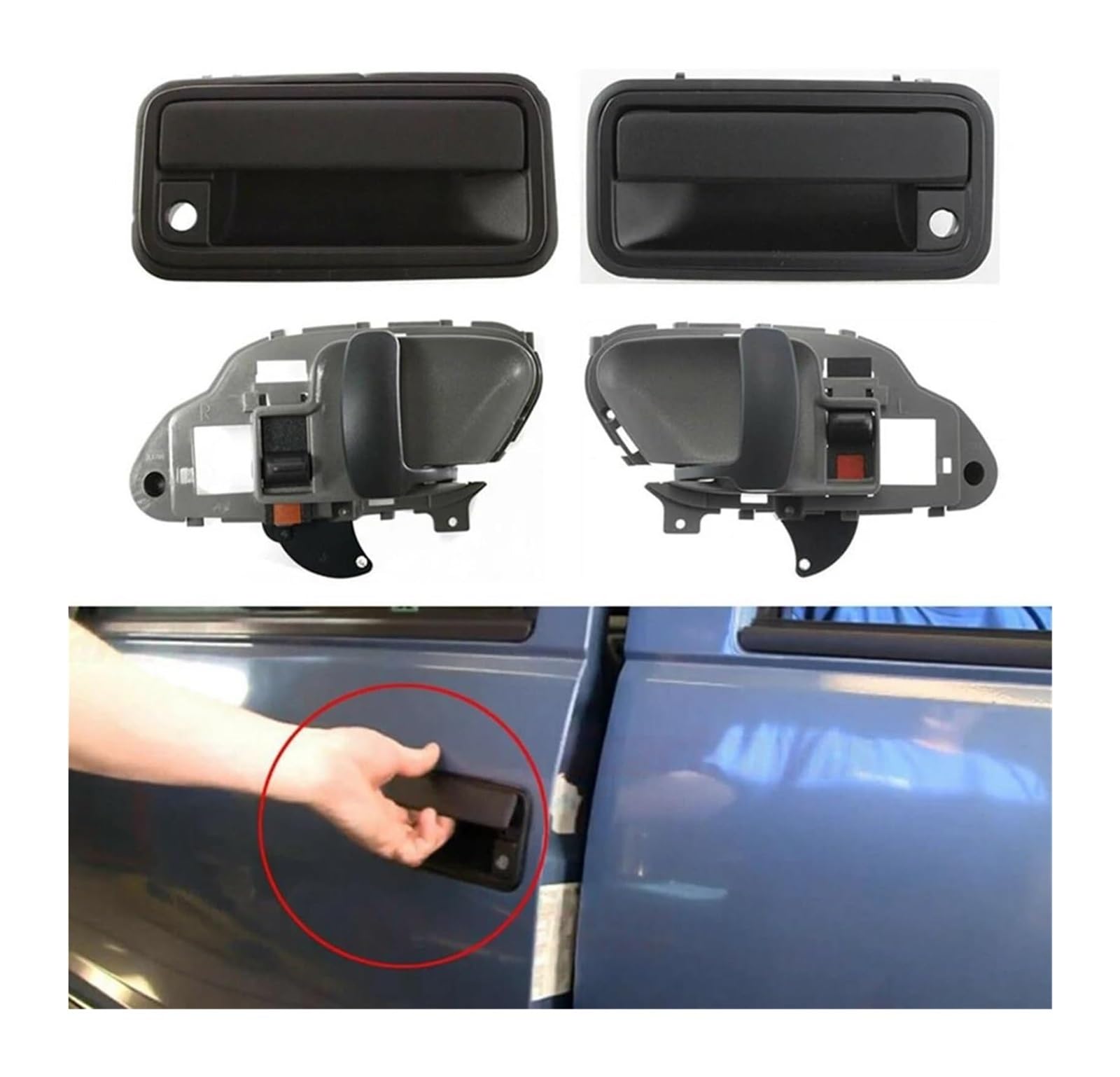 Maniglia Della Porta Per Pickup Per Suburban Per Yukon Maniglie Portiere Anteriori Sinistra Destra Esterne Interne Dell'auto 15742229