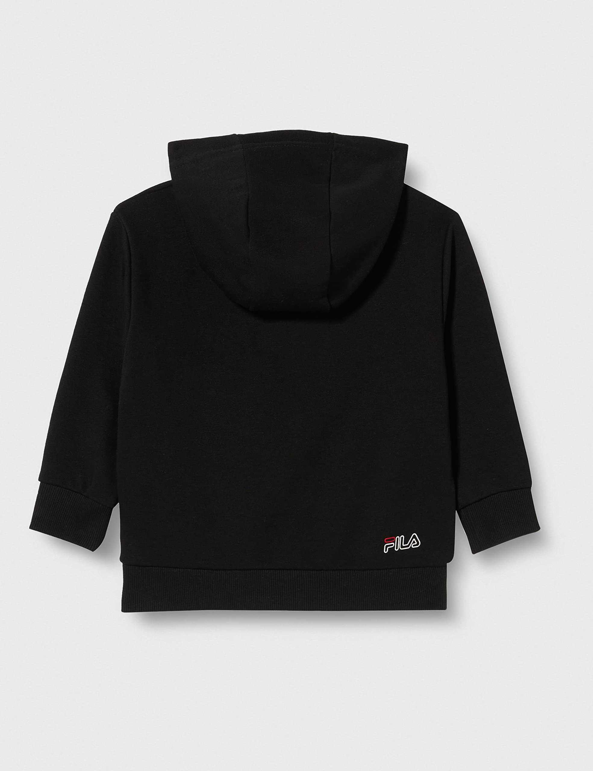 FILA Dziecięca bluza z kapturem, uniseks, czarna, 86/92, czarny, 86-92