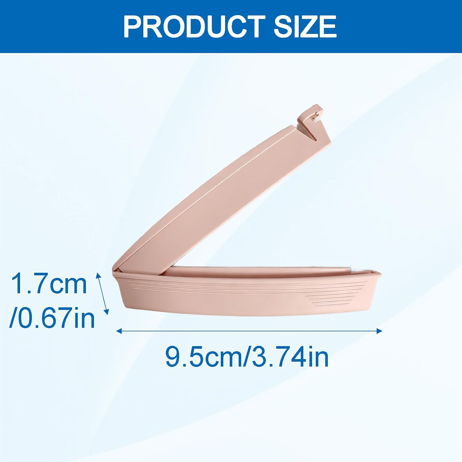 Ostomy Bag Clips 10 Pack - Secure & Leak-Proof Colostomy Clamps for Stoma Bags - Reusable Tail Closure for Ostomy Supplies Fits All Standard Drainable Pouches
