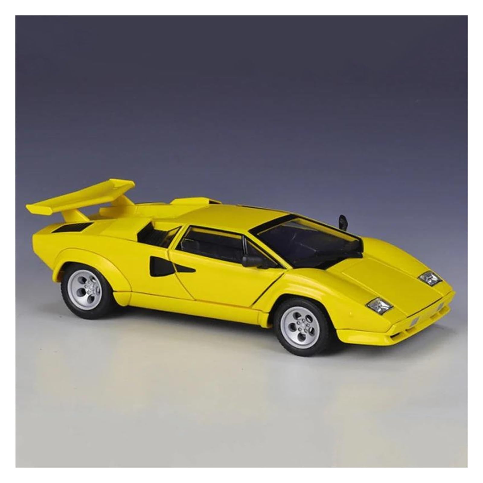 BANKOTO Diecast Car 1:24 For Countach LP5000s Alloy Model Metal Diecast Vehicles Collectible Model(Yellow)