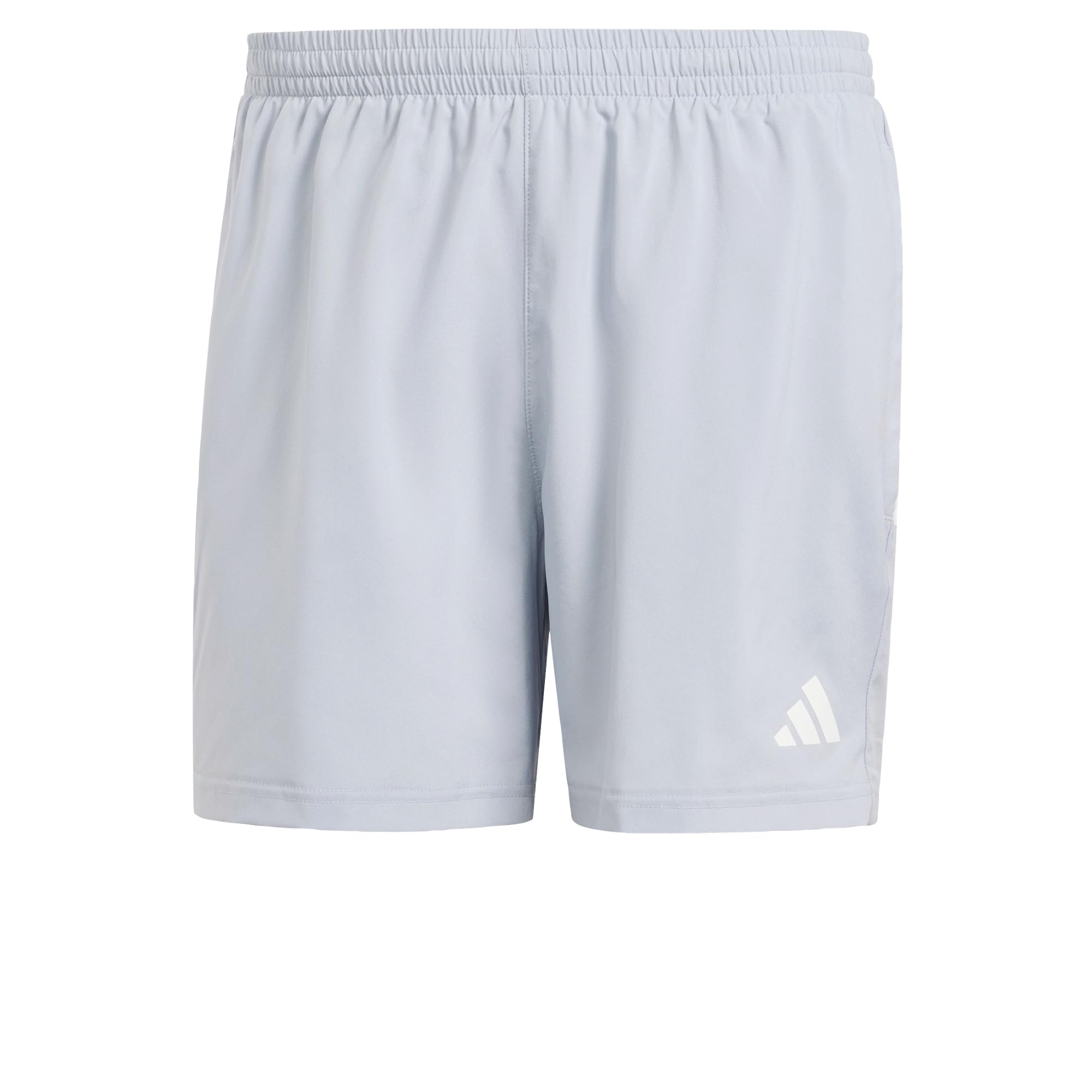 adidas Men's Own The Run Shorts, Halo Silver, XL 7 inch