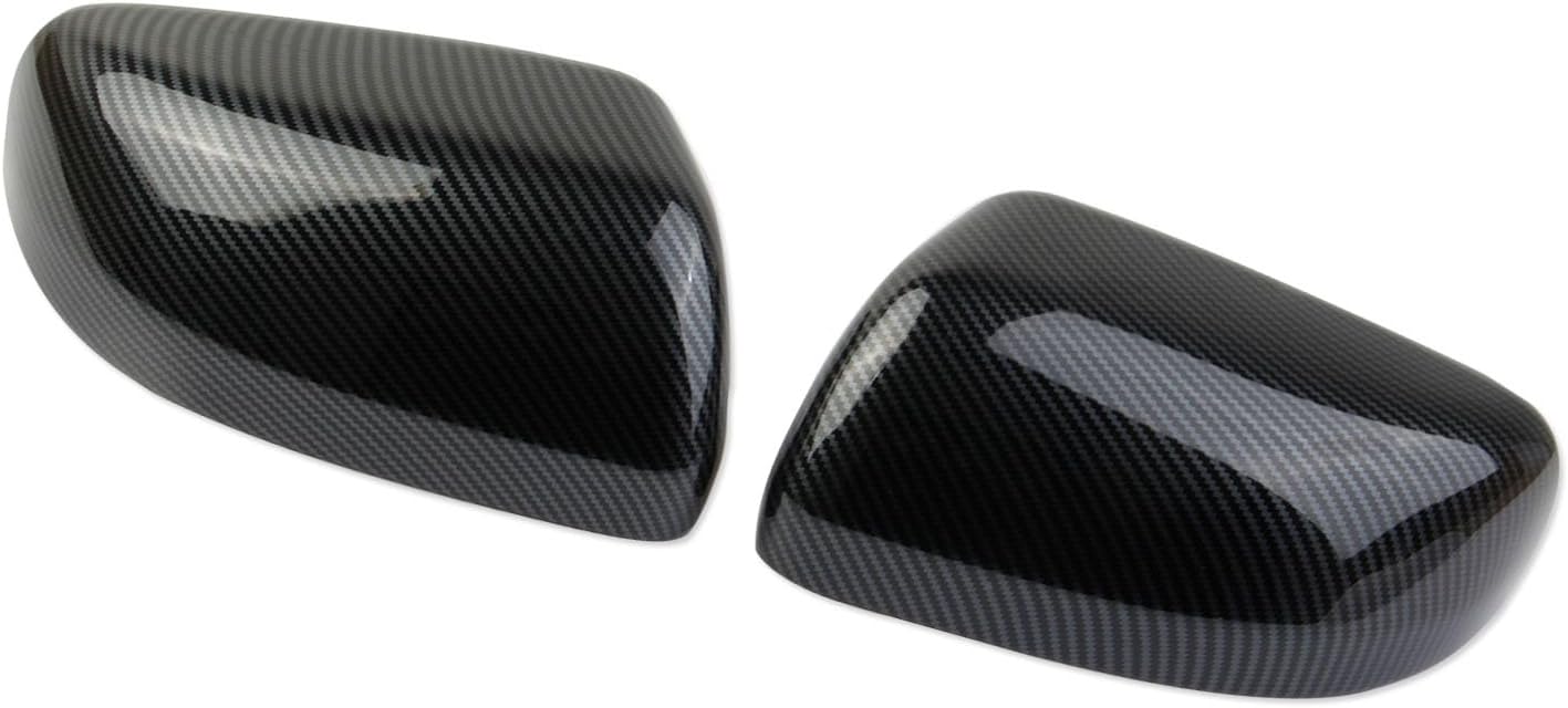 crosselec Carbon Fiber Side Rearview Mirror Guard Cover Trim for 2023-2026 Honda Pilot image 3