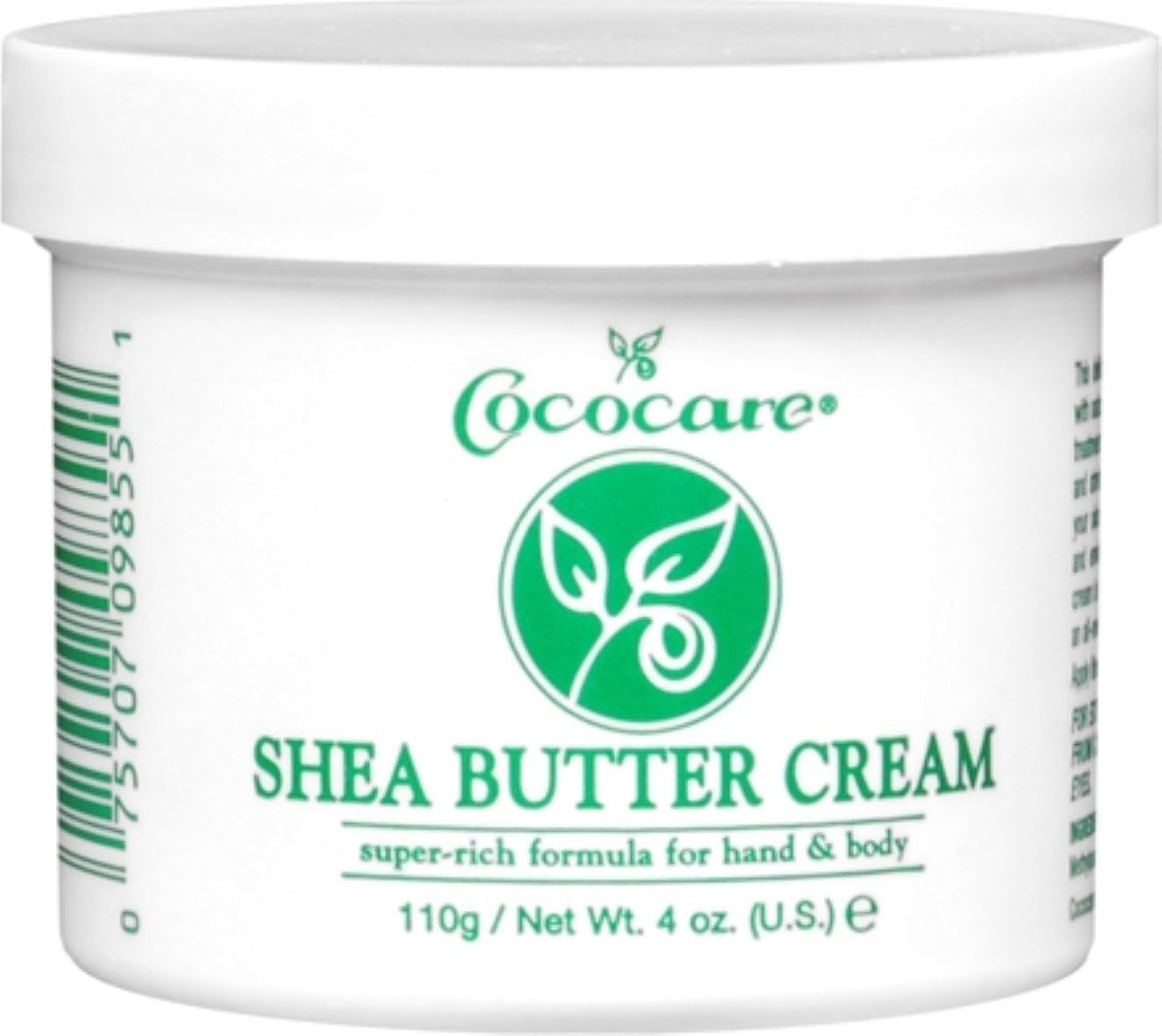 Cococare Shea Butter Cream 4 oz (Pack of 3)