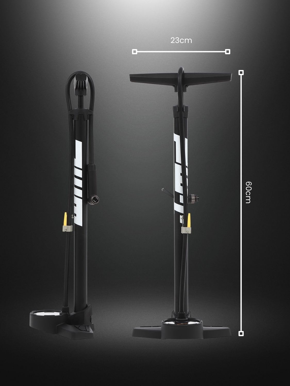 Amazon | PWT 自転車 空気入れ ゲージ付き フロアポンプ 全バルブ対応 Amazon | PWT 自転車 空気入れ ゲージ付き フロアポンプ 全バルブ対応