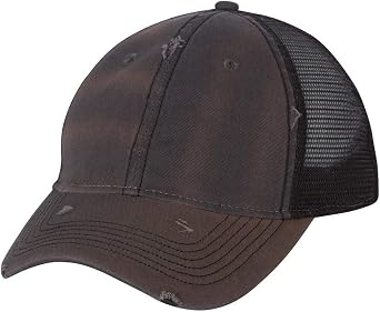 Sportsman Dirty-Washed Mesh Cap One Size Charcoal/ Black